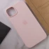 Чохол Silicone case (AAA) with Magsafe для Apple iPhone 13 Pro (6.1") – Рожевий / Chalk Pink. Фото 8 з 8