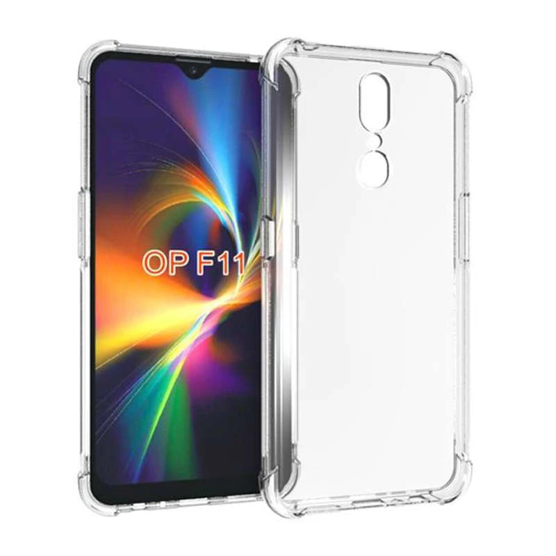 

Силіконовий чохол з критими бортами на OPPO F11 / A9 / A9X