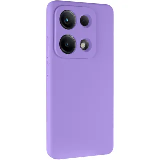 Чохол Silicone Case Lakshmi Premium із закритою камерою для Xiaomi Redmi Note 14S — Бузковий / Dasheen