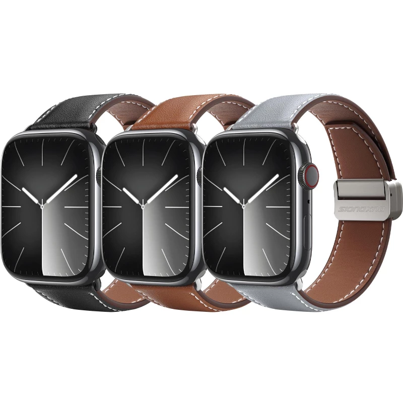 Ремешок Dux Ducis Genuine Leather для Apple Watch 38/40/41/42mm(ser.10) фото 1 из 1