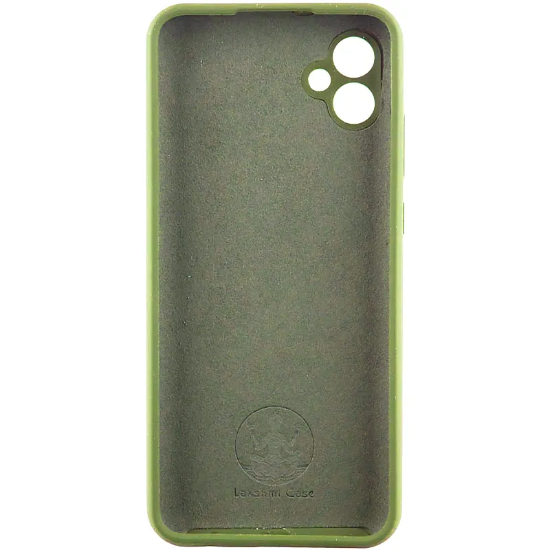 Чохол Silicone Cover Ummi Lakshmi Full Camera (AA) для Samsung Galaxy A06 – Зелений / Dark green. Фото 4 з 4
