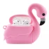 Силіконовий футляр Pink Flamingo для навушників AirPods – Flamingo. Фото 1 з 3