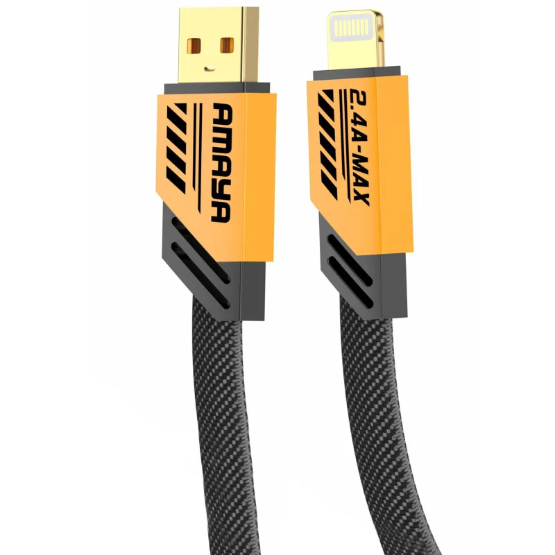 Дата кабель Amaya 33L USB to Lightning 2.4A (1.2m) фото 1 з 1