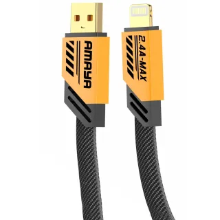 Дата кабель Amaya 33L USB to Lightning 2.4A (1.2m) фото 1 з 2