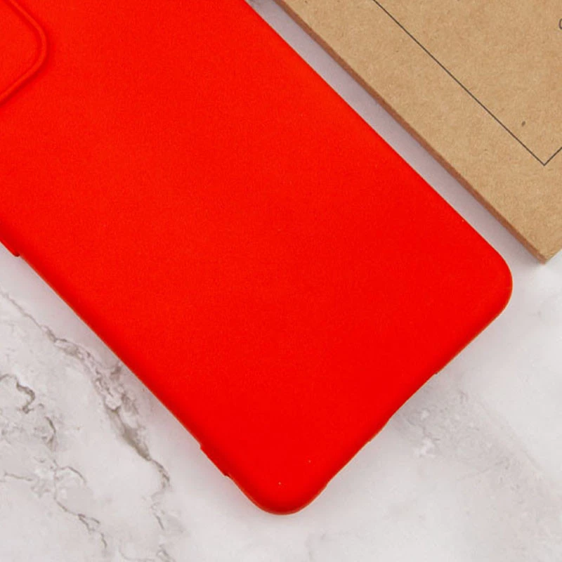 Чохол Silicone Case Lakshmi з закритою камерою на Xiaomi Poco F5 Pro – Червоний / Red. Фото 3 з 3