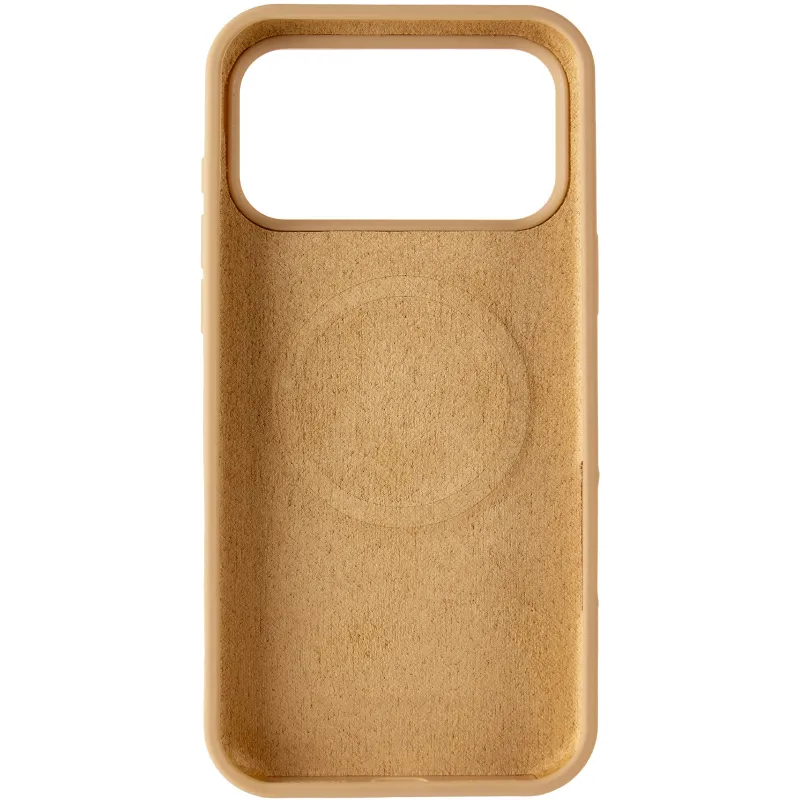 Чохол Silk Duo Color (AA) NO LOGO with Magnetic Fit для Apple iPhone 18 Pro – Desert Gold. Фото 3 з 6