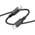 Дата кабель Hoco X128 Benefit Type-C to Type-C 60W (1m) – Black. Фото 4 из 5
