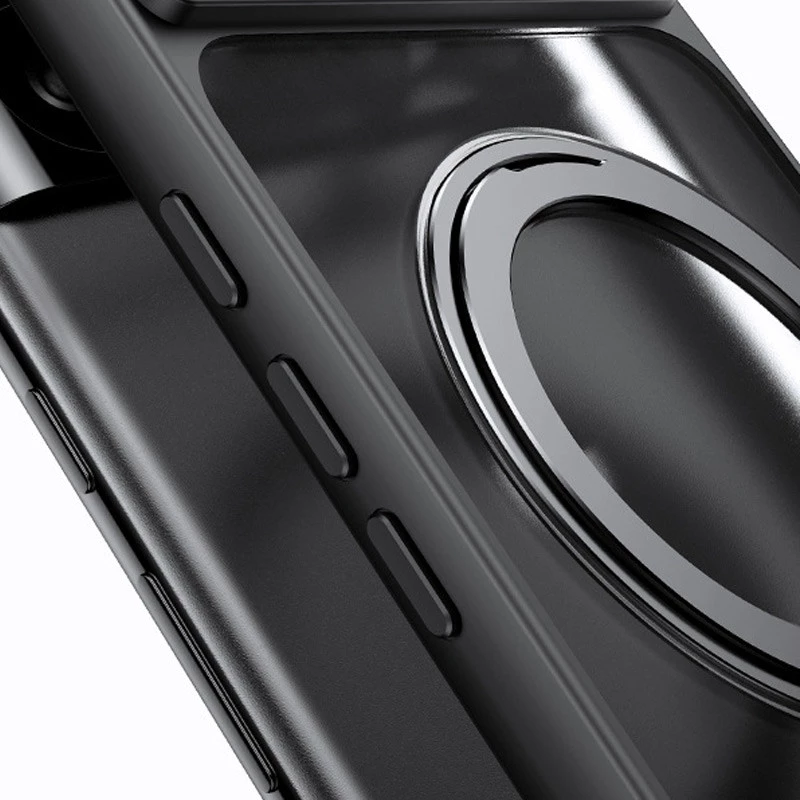 TPU чехол с MagSafe и кольцом для Google Pixel 8a – Black. Фото 8 из 13