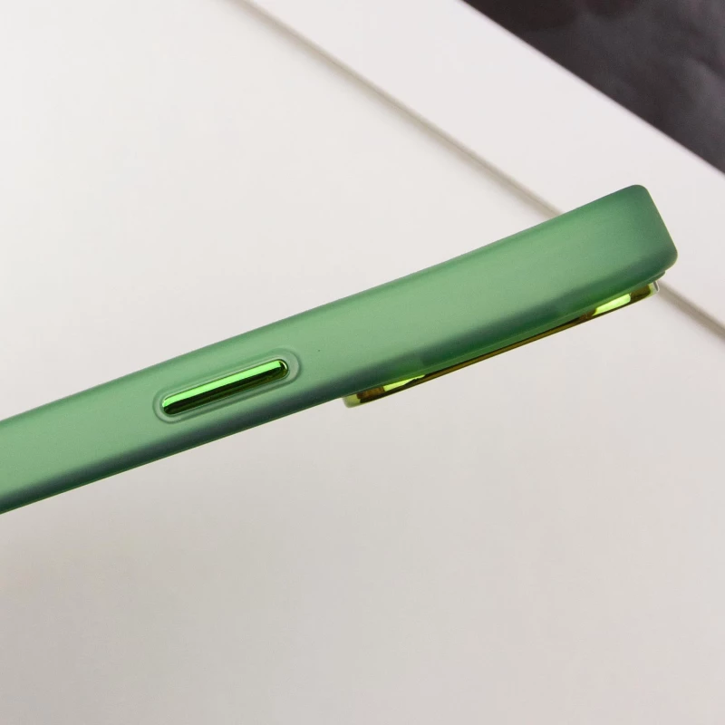 Кольоровий TPU+PC з MagSafe на Apple iPhone 12 (6.1") – Army Green. Фото 9 з 11