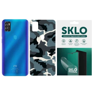Захисна плівка SKLO Back Camo на тильну сторону на ZTE Blade A51 фото 1 з 1