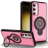 TPU+Textured PC Magnet для Samsung Galaxy S23 – Pink. Фото 1 из 4