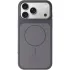Чохол Silk Duo Color (AA) NO LOGO with Magnetic Fit для Apple iPhone 18 Pro – Gray. Фото 2 з 5