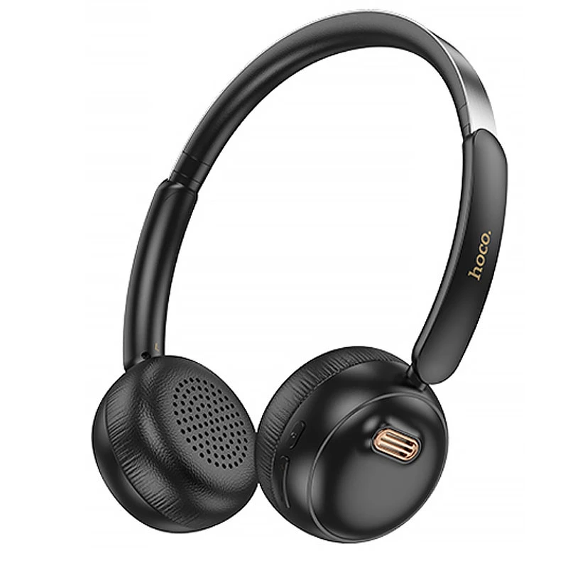 Накладні бездротові навушники Hoco W62 Verso retro – Black. Фото 1 з 4
