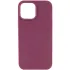 Чохол Silk (AA) NO LOGO with Magnetic Fit для Apple iPhone 14 (6.1") – Бордовий / Plum. Фото 1 з 1