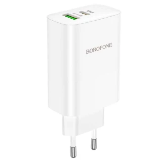 СЗУ Borofone BN10 Sunlight PD65W (1Type-C/1USB) фото 1 СЗУ Borofone BN10 Sunlight PD65W (1Type-C/1USB) фото 1 из 1