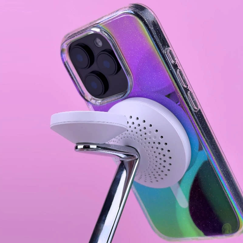 Чохол з блискітками та MagSafe на Apple iPhone 15 Pro (6.1") – Chroma+Glitter. Фото 6 з 6