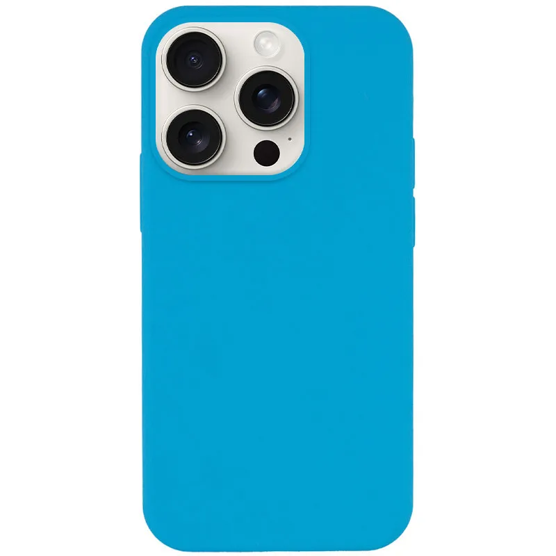 Чохол Silk Full Protective (AA) NO LOGO для Apple iPhone 17 Air (6.5") – Блакитний / Blue. Фото 1 з 1