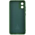 Чохол Silicone Case Lakshmi Plus з закритою камерою на Motorola Moto E13 – Зелений / Dark green. Фото 2 з 4