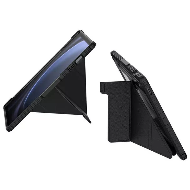 Чехол-книжка Nillkin Bumper Pro Multi-angle для Samsung Galaxy Tab S9 FE+ 12.4'' – Black. Фото 4 из 6