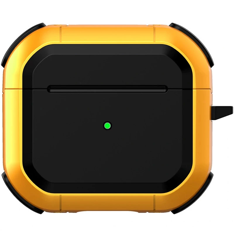 Футляр протиударний Black ed. для навушників Airpods 4 – Yellow. Фото 2 з 6