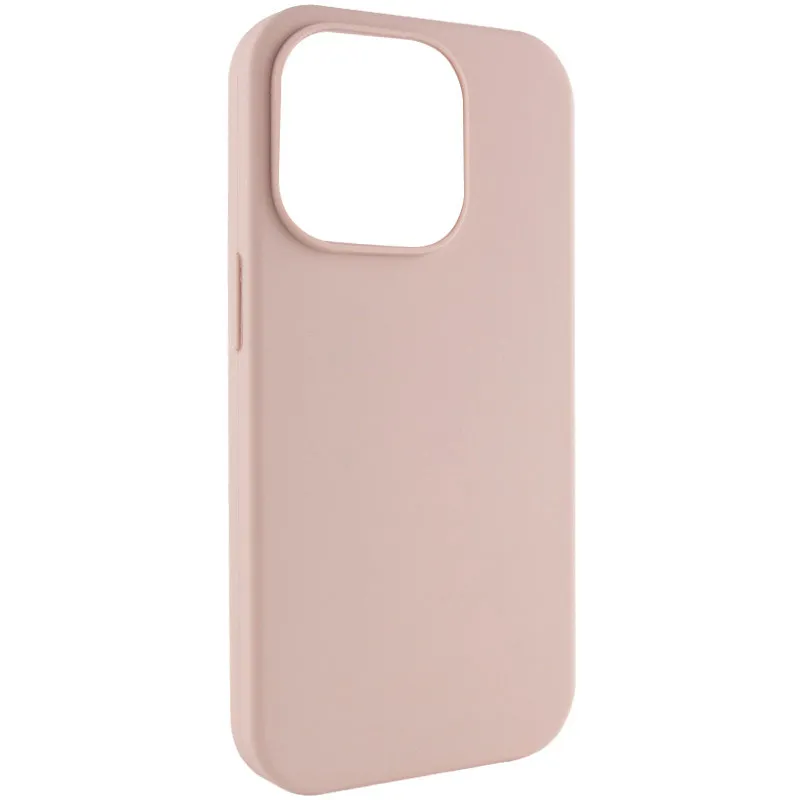 Чохол Silk (AA) NO LOGO with Magnetic Fit для Apple iPhone 18 Pro – Рожевий / Pink Sand. Фото 1 з 2