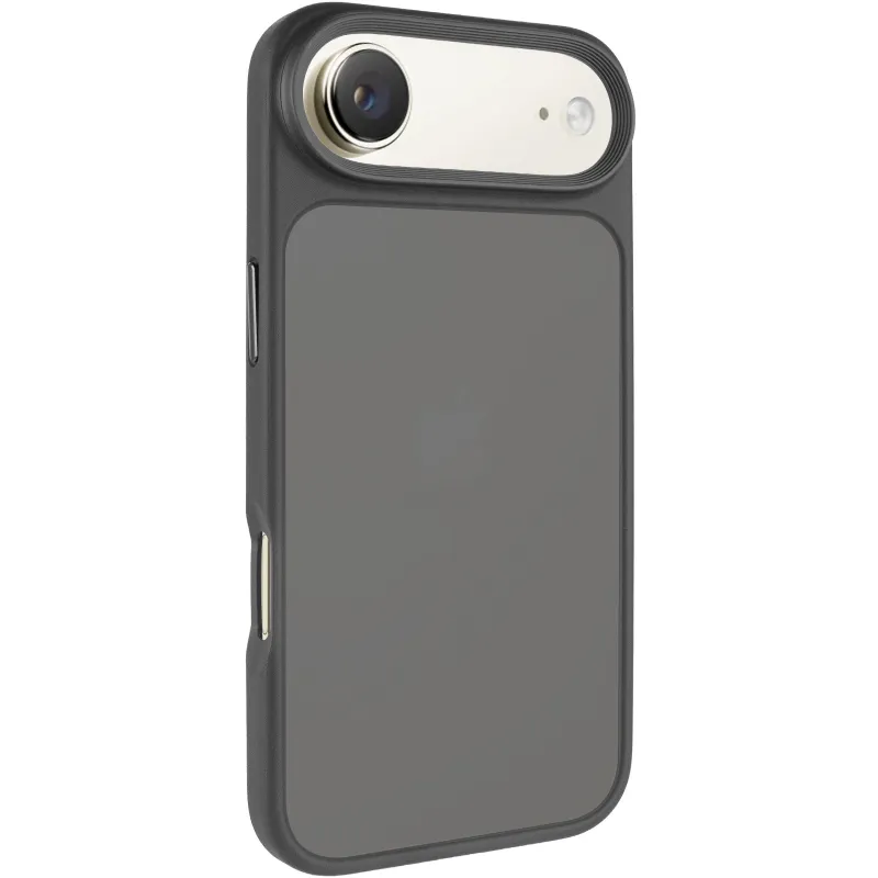 TPU+PC с металлическими кнопками для Apple iPhone 17 Air (6.5") – Черный / Black. Фото 1 из 7