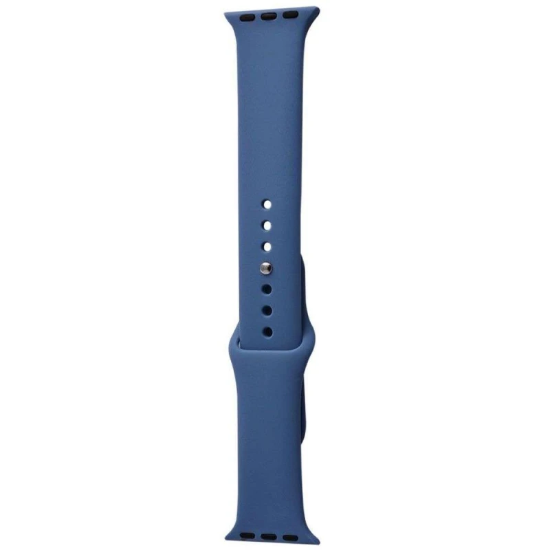 

Силиконовый ремешок для Apple Watch Sport Band 42 / 44 (M) 2pcs (Синий / Alaskan blue), Синій / alaskan blue
