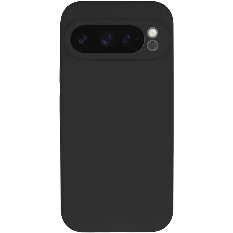 Чохол Silicone Case Lakshmi Premium із закритою камерою для Google Pixel 9 Pro XL – Чорний / Black. Фото 4 з 9