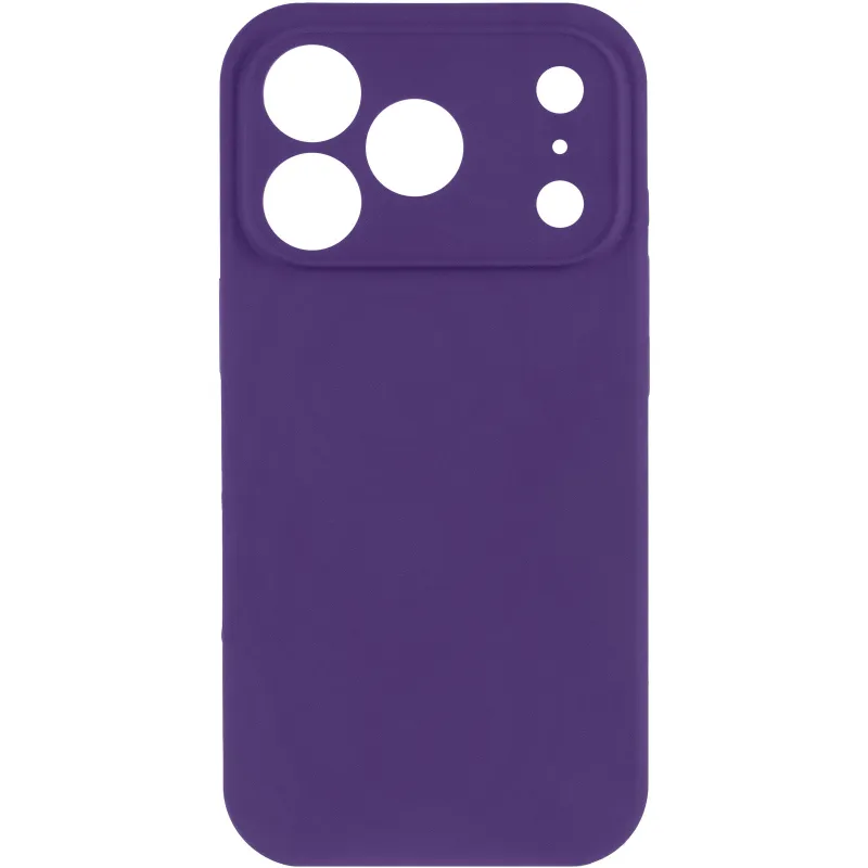 Чехол Silk Full Camera Protective (AA) NO LOGO для Apple iPhone 17 Pro Max (6.9") – Фиолетовый / Amethyst. Фото 2 из 5