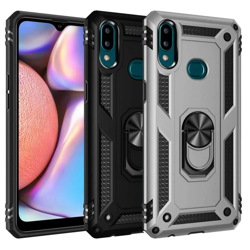 

Протиударний чохол Serge Ring з кільцем на Samsung Galaxy A10s