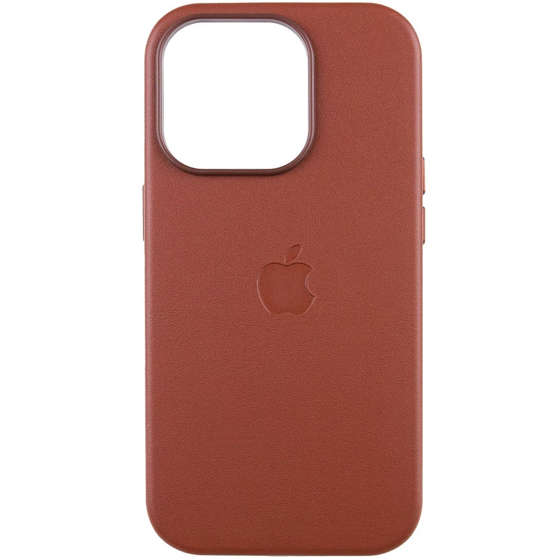 Шкіряний чохол Silicone Case Premium з MagSafe and Animation на Apple iPhone 14 Pro (6.1") – Umber. Фото 2 з 9