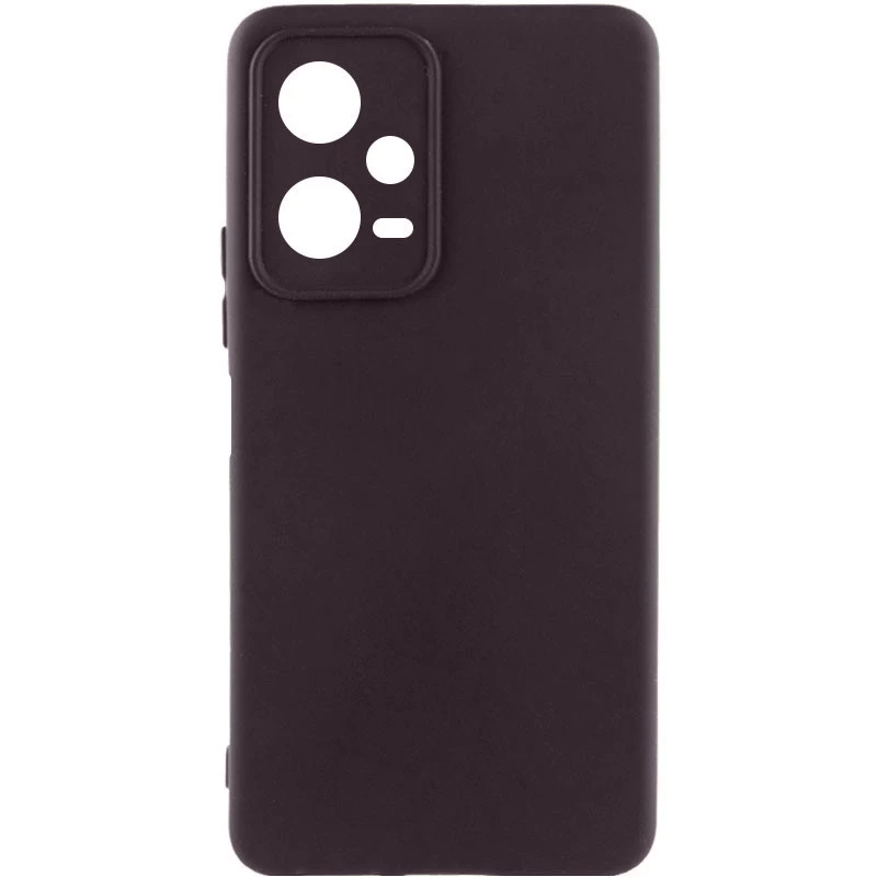 Чохол Silicone Case Lakshmi Plus з закритою камерою на Xiaomi Redmi Note 12 Pro 5G – Шоколадний / Chocolate. Фото 2 з 3