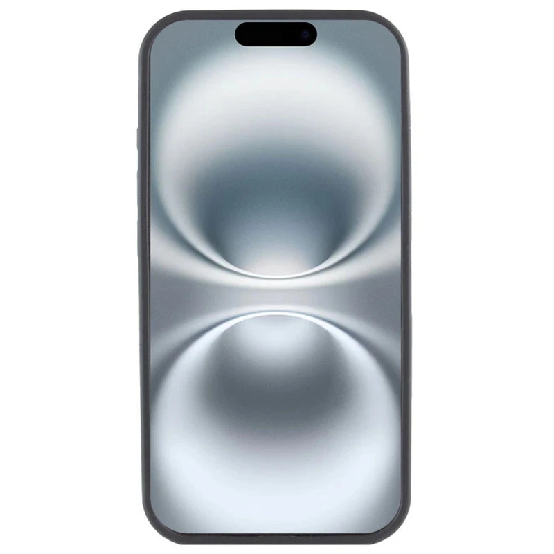 Чехол Silicone Case с закрытым низом для Apple iPhone 17e (6.1") – Черный / Black. Фото 2 из 4