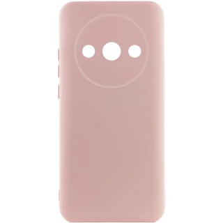 Цветной силиконовый чехол GETMAN с закрытой камерой на Xiaomi Redmi A3 фото 1 из 4