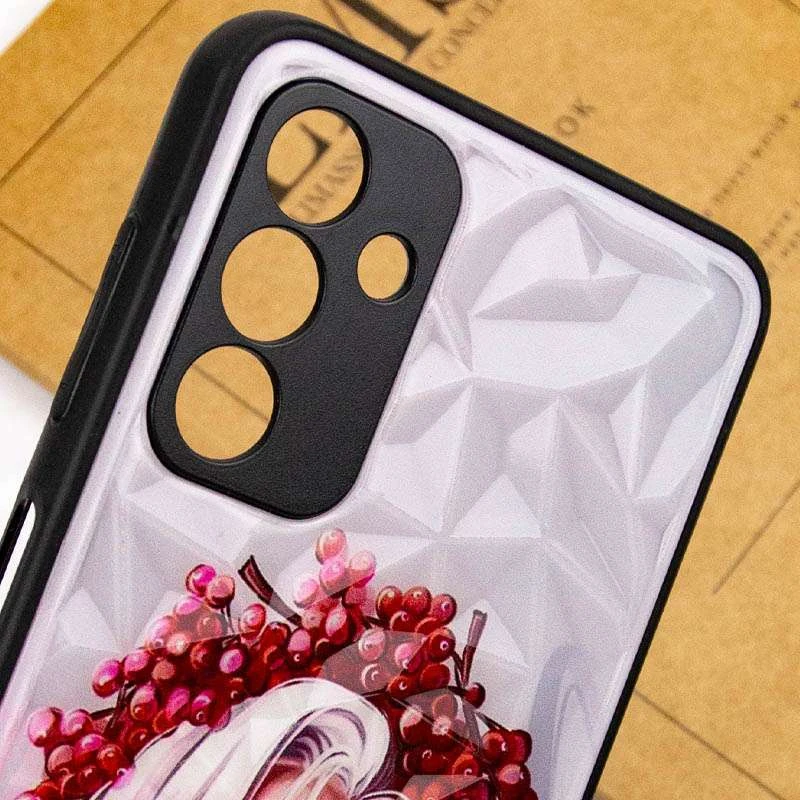 Скляний чохол Prisma Ladies на Samsung Galaxy A14 4G/5G – Ukrainian Girl. Фото 5 з 5