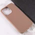Кольоровий силіконовий чохол на Apple iPhone 13 Pro (6.1") – Коричневий. Фото 3 з 3