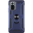 Протиударний чохол Serge Ring з кільцем на Xiaomi Redmi Note 10 Pro – Темно-синій. Фото 3 з 8