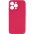 Чохол Silk Full Camera Protective (AA) NO LOGO для Apple iPhone 13 Pro Max (6.7") – Червоний / Rose Red. Фото 1 з 3