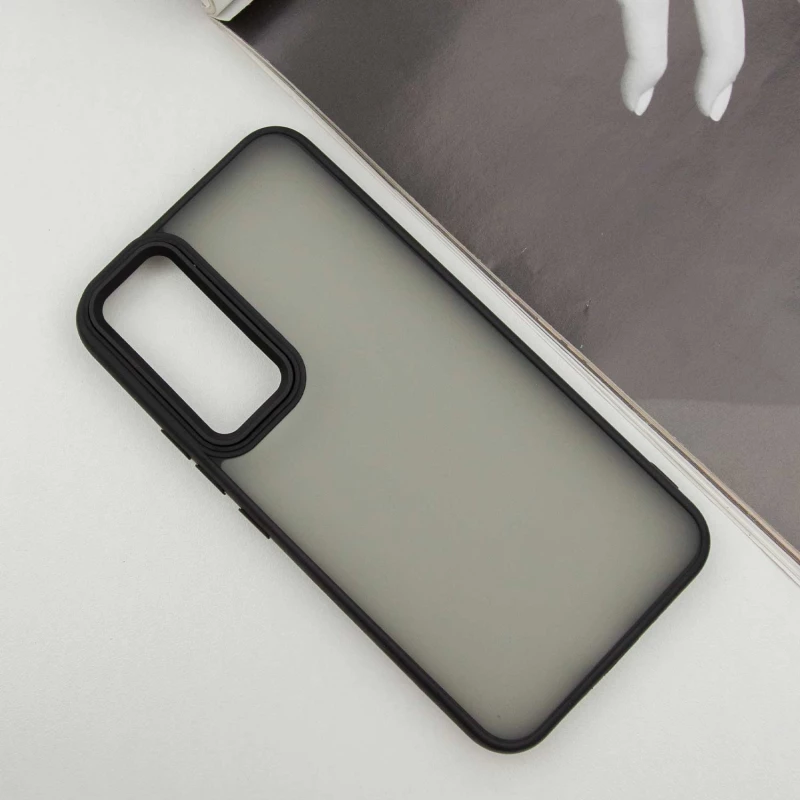 Чехол TPU+PC Lyon Frosted на Samsung Galaxy A15 4G/5G – Black. Фото 3 из 12