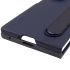 Шкіряний чохол Leather Case (AAA) with stand для Samsung Galaxy Z Fold7 – Navy. Фото 7 з 8