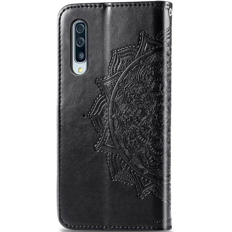 Шкіряний чохол-книжка Art Case з візитницею для Samsung Galaxy A70 (A705F) – Чорний. Фото 2 з 7