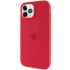Чехол Silicone Armor Max with MagSafe для Apple iPhone 12 Pro (6.1") – Красный / Deep Red. Фото 1 из 6