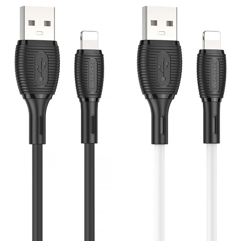 Дата кабель Borofone BX86 Advantage USB to Lightning (1m) фото 2 з 2