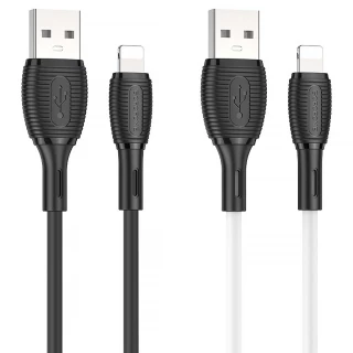 Дата кабель Borofone BX86 Advantage USB to Lightning (1m) фото 1 з 2