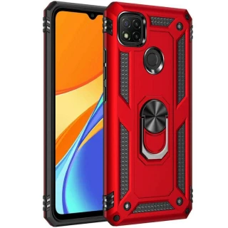 Протиударний чохол Serge Ring з кільцем на Xiaomi Redmi 9C фото 1 Протиударний чохол Serge Ring з кільцем на Xiaomi Redmi 9C фото 1 з 7