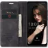 Шкіряний чохол-книжка CaseMe Velvet Nubuck для Samsung Galaxy M12 – Black. Фото 4 з 6