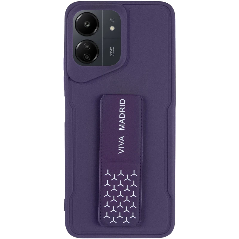 Чехол Вива с ремешком для Xiaomi Redmi 13C – Purple. Фото 13 из 15