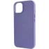 Кожаный чехол Leather Case с MagSafe для Apple iPhone 14 (6.1") – Violet. Фото 8 из 9