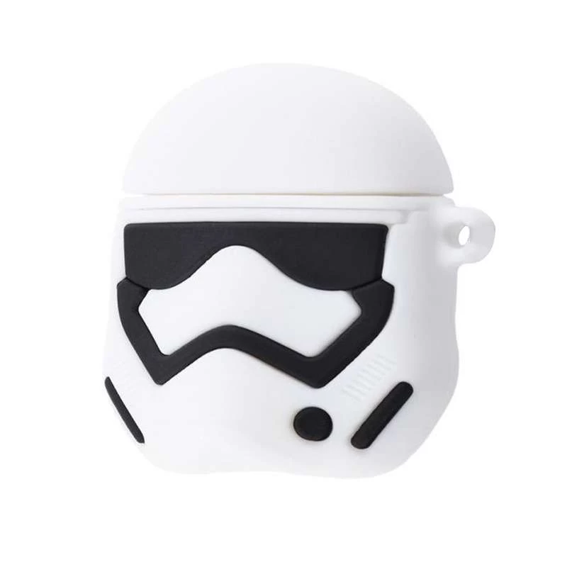 

Силиконовый футляр Star Wars Force для наушников AirPods 1/2 + карабин (Stormtrooper)