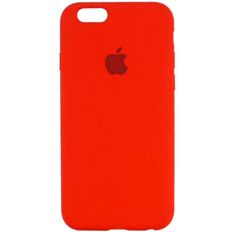 

Чохол Silicone Case з закритим низом на Apple iPhone 6/6s (4.7") (Червоний / Red)